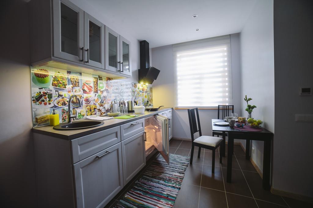 Studio Apartment In Private House Riga Værelse billede
